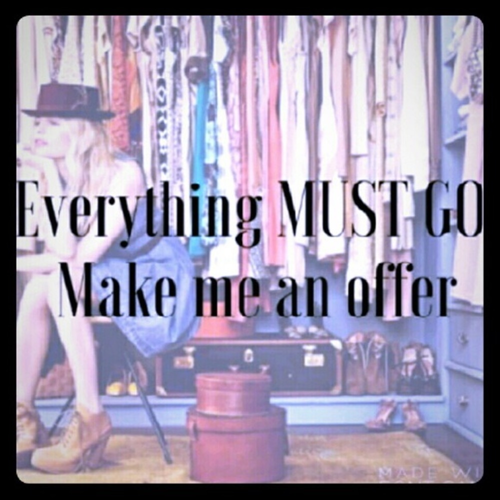 MAKE AN OFFER! Closet Clear Out!